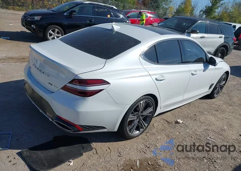 2025 Genesis G70 3.3T Awd Sport Advanced из США, поврежденный, VIN KMTG54SE3SU148348